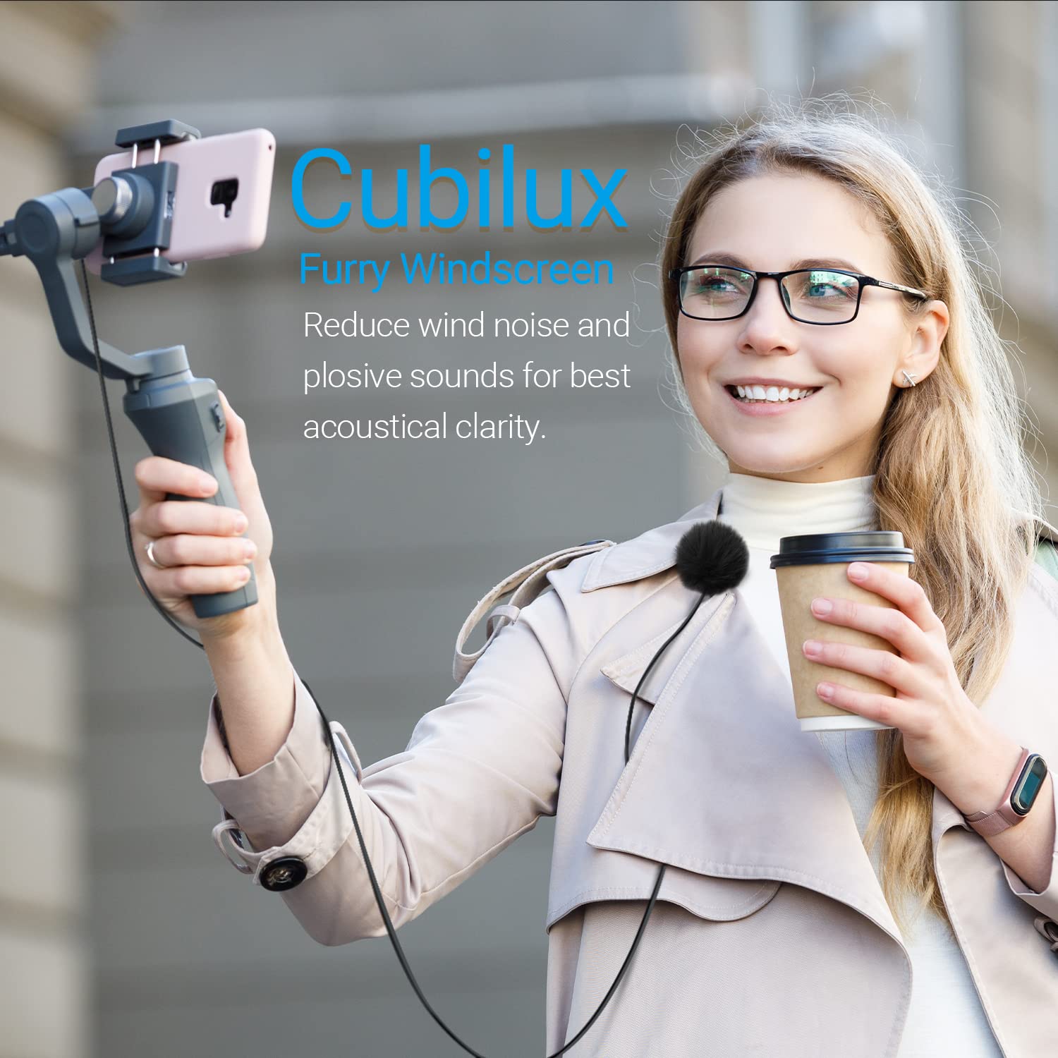 Mic Windscreen (Furry Cover, 9 Pack, Multi Color)